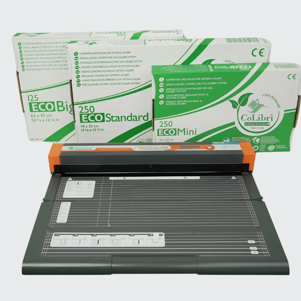 e-Leonardo Book Covering Machine