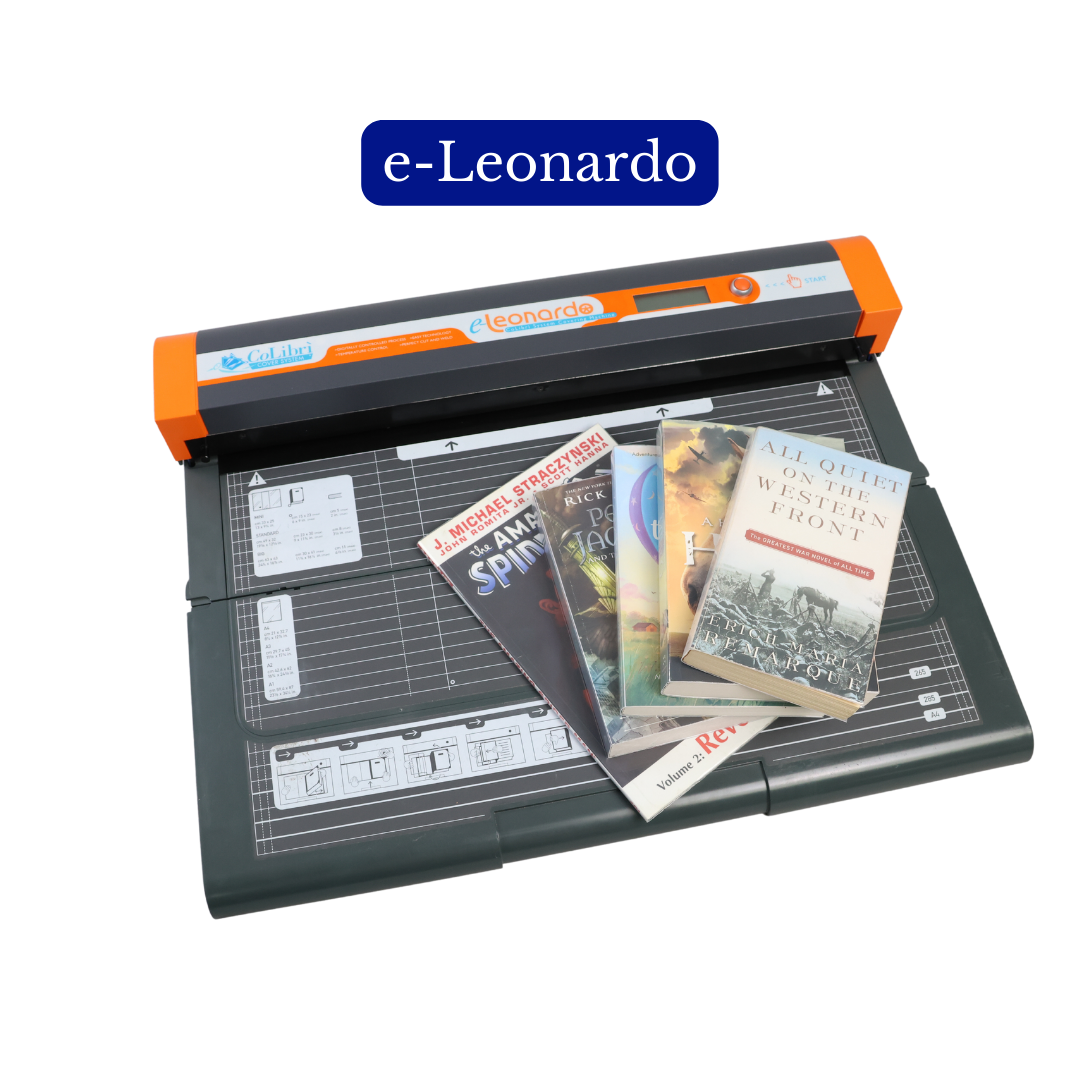e-Leonardo Book Covering Machine