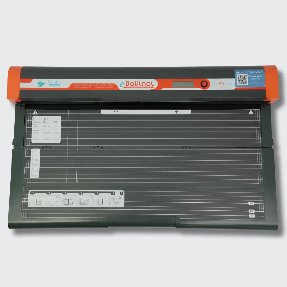 Couver Book Machine e-DaVinci Book Covering Machine - Automatically Cover & Protect Books ...