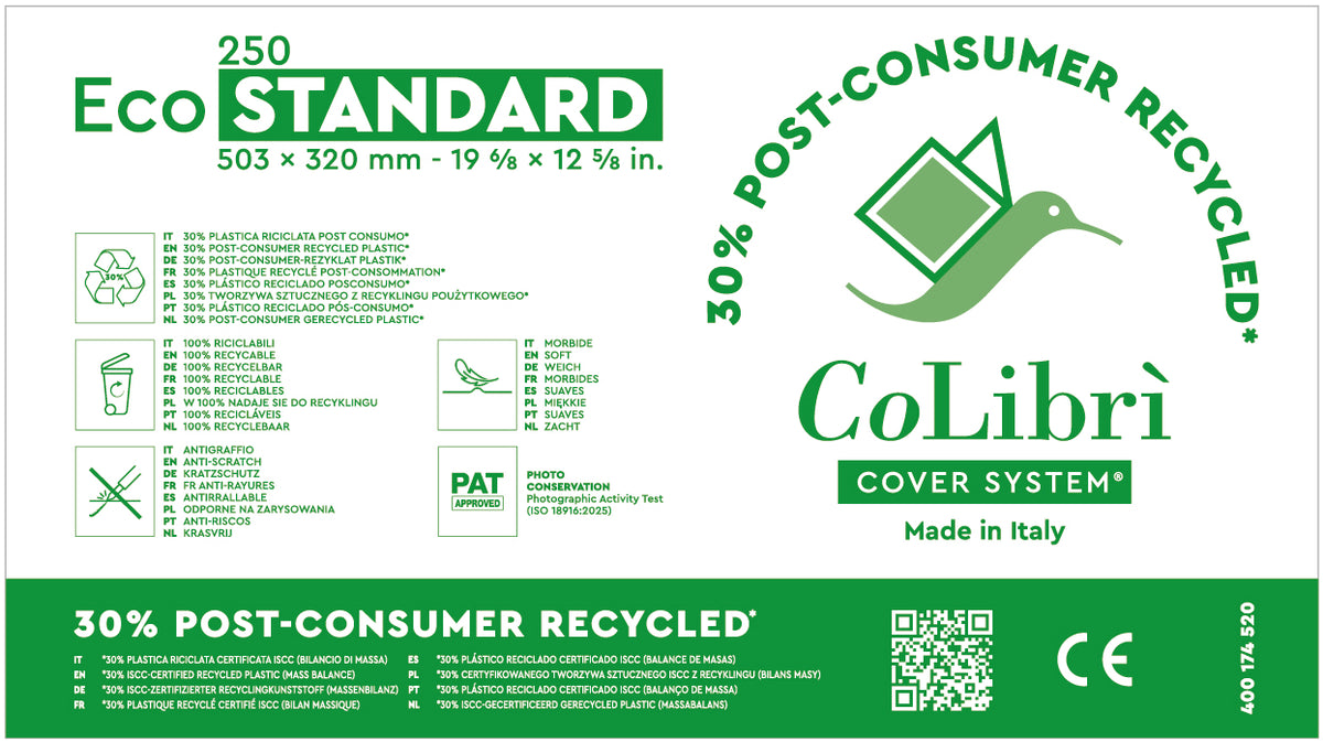 ARCHIVAL ECO Book Covers -  3.5mil Thickness
