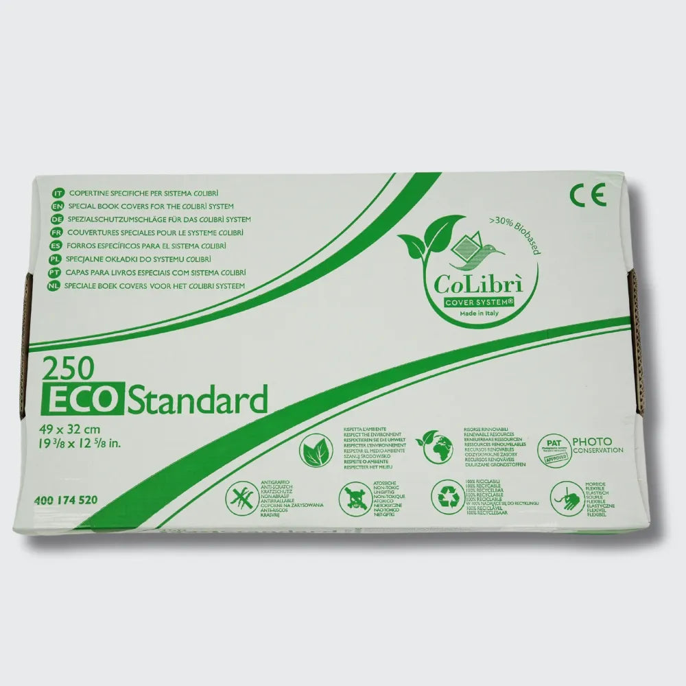 STANDARD RESISTANCE ECO Book Covers -  3.5mil Thickness