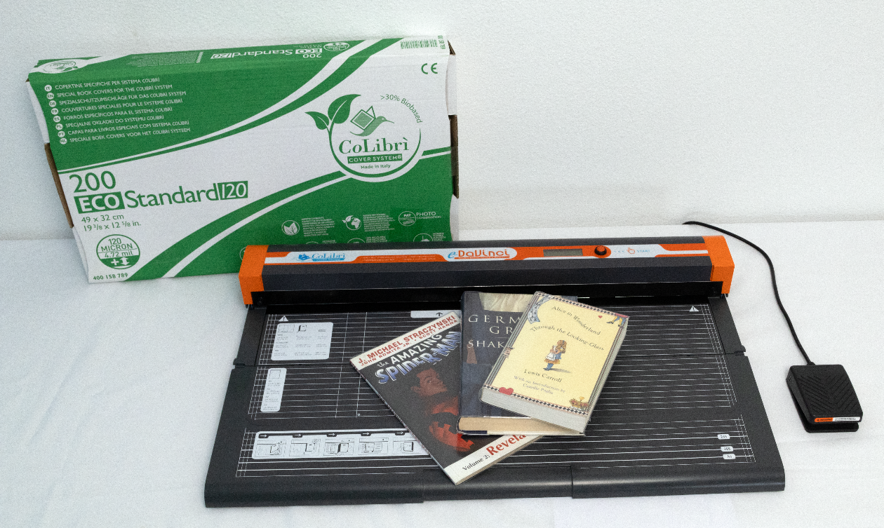 eDaVinci Book Covering Machine Automatically Cover & Protect Books